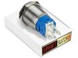 19mm Devil Eye® Power SPST / 1NO1NC Stainless Steel Push Button LED Switch (for 16mm Hole)