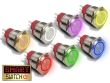 25mm Angel Eye® Halo DPDT / 2NO2NC Stainless Steel Push Button LED Switch (for 22mm Hole)