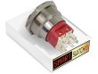 28mm Angel Eye® Halo DPDT / 2NO2NC Stainless Steel Push Button LED Switch (for 25mm Hole)