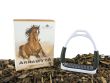 Arrabiyya Horse Stirrups  - 4" - White