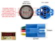 20 x 19mm (16mm Hole) Angel Eye / Devil Eye Switch Connector Fly Lead 15cm - Type 1