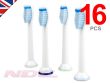 16 x SENSITIVE Toothbrush Heads for Philips Sonicare ProResults HX6054 WHITE
