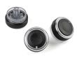 BLACK Aluminium Air-Con Knob Set for Ford Focus
