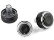 BLACK Aluminium Air-Con Knob Set for Skoda Octavia