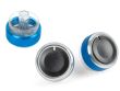 LIGHT BLUE Aluminium Air-Con Knob Set for Ford Focus