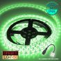12V/1M SMD 5050 IP65 Waterproof Strip 60 LED - GREEN