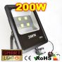 Flat Cool White LED Flood Light + PIR - 200W