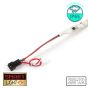 30 LED/M WS2811 / SMD 5050 RGB Addressable LED Strip IP65 (White PCB)