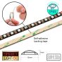 30 LED/M WS2812B RGB Addressable LED Strip IP65 (Black PCB)