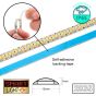 12V/5M SMD 2835 IP65 Waterproof Strip 1200 LED - WARM WHITE