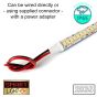 12V/5M SMD 2835 IP65 Waterproof Strip 1200 LED - WARM WHITE