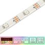 30 LED/M WS2812B RGB Addressable LED Strip IP65 (White PCB)