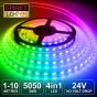4-in-1 LED Strips 12V Only