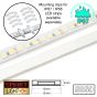 12V/5M SMD 5050 IP67 Sealed Waterproof Strip 600 LED (120LED/M) - WARM WHITE