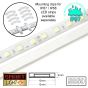 24V/5M SMD 5050 IP67 Sealed Waterproof Strip 300 LED - COOL WHITE