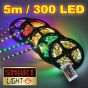 5M/300 LED Flexible Self Adhesive 12V Strip - NON WATERPROOF 