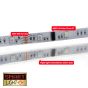 10M (2x5M) 6803 Dream Colour RGB LED Light Strip Tape+Remote+UK Plug 12V/IP67