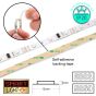 30 LED/M 6803 IC / SMD 5050 RGB Addressable LED Strip IP20 (White PCB)