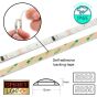 30 LED/M 6803 IC / SMD 5050 RGB Addressable LED Strip IP65 (White PCB)