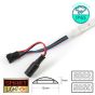 30 LED/M 6803 IC / SMD 5050 RGB Addressable LED Strip IP65 (White PCB)