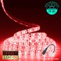 12V/10m SMD 5050 IP20 Non-Waterproof Strip 600 LED - RED