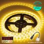 12V/5M SMD 5050 IP65 Waterproof Strip 300 LED - YELLOW