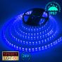 24V/10m SMD 5050 IP67 Waterproof Strip 600 LED - BLUE