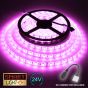 24V/1M SMD 5050 IP20 Non-Waterproof Strip 60 LED - PINK