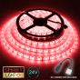 24V/5m SMD 5050 IP20 Non-Waterproof Strip 300 LED - RED