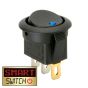 SmartSwitch SPST 20mm 12V/16A Illuminated Round Rocker Switch