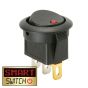 SmartSwitch SPST 20mm 12V/16A Illuminated Round Rocker Switch