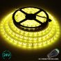 24V/5m SMD 5050 IP20 Non-Waterproof Strip 300 LED - YELLOW