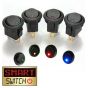 SmartSwitch SPST 20mm 12V/16A Illuminated Round Rocker Switch