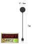 SmartCharge USB Flat Desktop Charger with 1M Data Cable For Garmin Vivomove Luxe / Style
