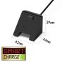 SmartCharge USB Vertical Desktop Charger with 1M Data Cable For Garmin Vivomove Luxe / Style