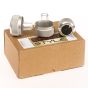 SILVER Aluminium Air-Con Knob Set for Skoda Octavia
