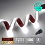 12V Premium Natural White (4000k) COB LED Strip (480 LED / 12w / 1231lms per meter)