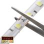 12V/5M WHITE Ultra Bright 600 LED Light Strip Sticky Tape SMD 2835 DC 120LED/M 8mm