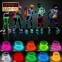 2.3mm EL Wire Neon Glow LED Strip/String/Light Cosplay Halloween Party Costume
