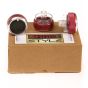 RED Aluminium Air-Con Knob Set for Ford Focus
