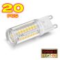 20 x G9 LED Bulb 5W / Warm White