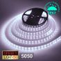 12V/5M SMD 5050 IP67 Sealed Waterproof Strip 300 LED - COOL WHITE