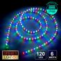 12V/1.2M Flexible Silicon IP68 Submersible Strip 120 LED - RGB