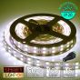 12V/5M SMD 5050 IP20 Non-Waterproof Double Row 16mm Strip 600 LED (120LED/M) - WARM WHITE
