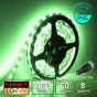 12V/5M SMD 2835 IP65 Waterproof Strip 300 LED - GREEN