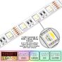 12V/5M SMD 5050 IP20 Non-Waterproof Strip 300 LED - 4-in-1 RGBWW