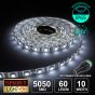 24V/5m SMD 5050 IP65 Waterproof Strip 300 LED - COOL WHITE