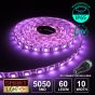 24V/5m SMD 5050 IP65 Waterproof Strip 300 LED - PINK