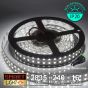 12V/5M SMD 2835 IP20 Non-Waterproof Double Row 16mm Strip 1200 LED (240LED/M) - COOL WHITE
