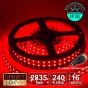 12V/5M SMD 2835 IP20 Non-Waterproof Double Row 16mm Strip 1200 LED (240LED/M) - RED